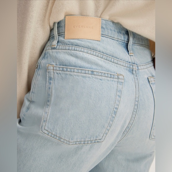 Everlane The 90’s Cheeky Jean Vintage Sun Bleached Blue Jeans, Size 25R - Picture 12 of 12
